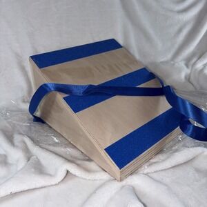 Brand New In Box Wooden slant board Nonskid Treads Attached Straps Comfort Work